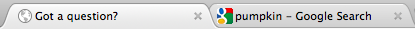 Chrome tabs